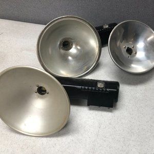 2 Vintage Kodak Kodalite Flash Holder's & a Argus Flash Holder
